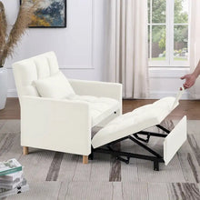 Load image into Gallery viewer, Versatile Sleeper Chair with Removable Pillow