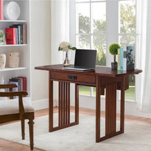 Load image into Gallery viewer, Leick Home Mission Style Writing and Computer Desk