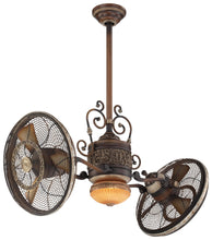 Load image into Gallery viewer, Minka Aire Traditional Gyro LED 42" Ceiling Fan, Belcaro Walnut