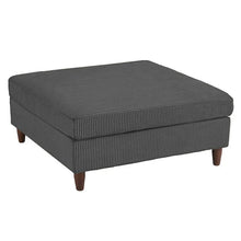 Load image into Gallery viewer, 5-Piece Corduroy Modular Sectional Sofa with Ottoman