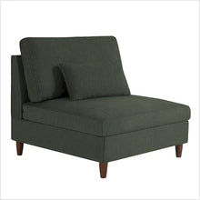 Load image into Gallery viewer, 5-Piece Corduroy Modular Sectional Sofa with Ottoman