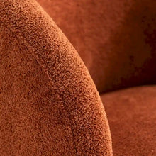 Load image into Gallery viewer, Modern Swivel Barrel Chair with 360 - Degree Rotation - Single Fabric Accent Chair