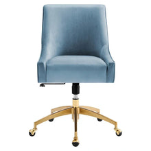 Load image into Gallery viewer, Discern Velvet Performance Office Chair