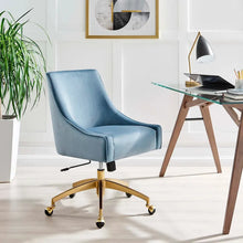 Load image into Gallery viewer, Discern Velvet Performance Office Chair