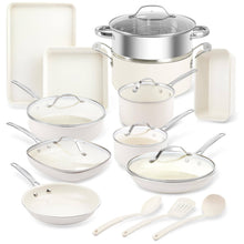 Load image into Gallery viewer, Gotham Steel Naturals 20 PC Express Cookware and Bakeware Set with Utensils 2486