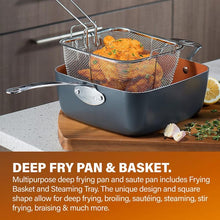 Load image into Gallery viewer, 20-Piece Aluminum Ti - Ceramic Nonstick Cookware and Bakeware Set in Graphite