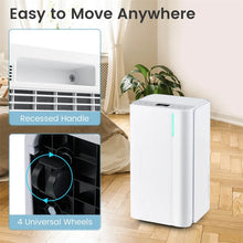 Load image into Gallery viewer, 32 Pint Dehumidifier with 3.3FT Drain Hose, 24H Timer &amp; 3 - Color Indicator, 2000 Sq.Ft Portable Dehumidifier for Basement, Bedroom, Bathroom
