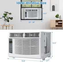 Load image into Gallery viewer, GAOMON Smart 6000 BTU Window Air Conditioner - WiFi - Enabled AC with Remote &amp; App Control, Timer, Sleep Mode, Easy Install Kit, Cools Rooms up to 350