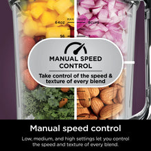 Load image into Gallery viewer, Ninja Detect Kitchen System Power Blender + Processor with Blend Sense Technology, Silver, TB400