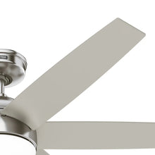 Load image into Gallery viewer, Hunter Anza 52 LED Ceiling Fan, Brushed Nickel