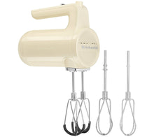Load image into Gallery viewer, KitchenAid Cordless 7-Speed Hand Mixer w/FlexEdge Beaters,Almond Cream