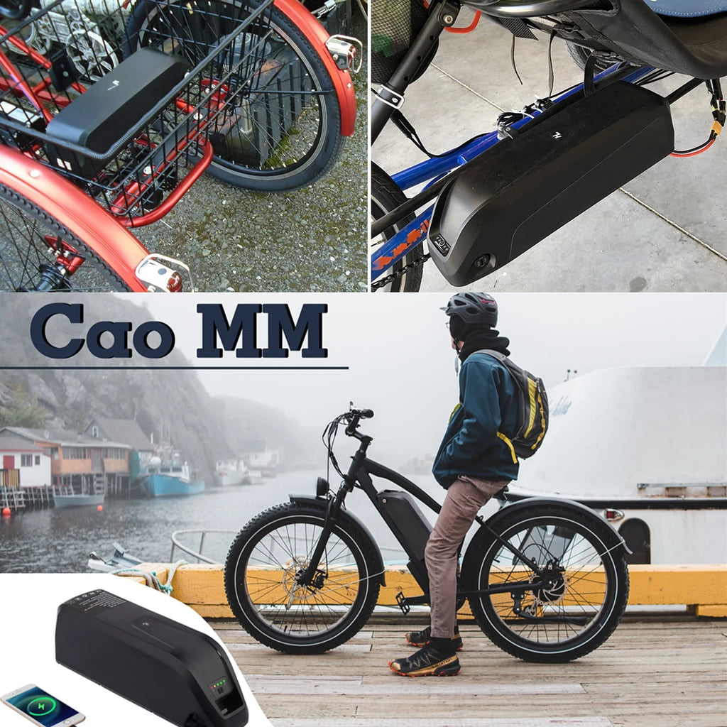 48V 20AH Ebike Battery 48V Lithium Battery 48V Battery with Charger for 750W - 1500W Adult Electric Bike Tricycle