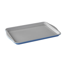 Load image into Gallery viewer, The Pioneer Woman Sutton 34-Piece Ceramic Nonstick Cookware and Bakeware Set, Blue