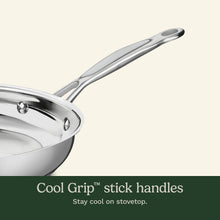 Load image into Gallery viewer, Cuisinart Chefs Classic 17 Piece Stainless Steel Cookware Set