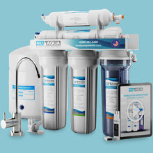 Load image into Gallery viewer, NU Aqua Platinum Series 100GPD Under Sink Reverse Osmosis Drinking Water Filter System