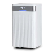 Load image into Gallery viewer, 32 Pints 2000 Sq.ft Basement Dehumidifier with Drain Hose, 24H Timer &amp; 3 - Color Indicator, Quiet Portable Dehumidifier for Home, Bedroom, Bathroom