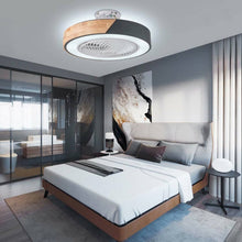 Load image into Gallery viewer, Modale 20" Ceiling Fan with LED Lights Corrigan Studio Finish: Black