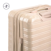 Load image into Gallery viewer, Ifly Hardside Fibertech Luggage 28" Checked Luggage, Champagne