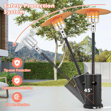 Load image into Gallery viewer, 50,000 BTU Propane Outdoor Heater, Round Patio Heater with Stainless Steel Burner, Tip - Over, Flame - Out Protection, Wheels, CSA Certificated