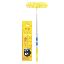 Load image into Gallery viewer, Swiffer Ceiling Fan Duster Super Extender Handle Starter Kit, 6 Heavy Duty Refills