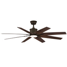 Load image into Gallery viewer, Home Decorators Collection YG915 - EB Milbourne 60 in. Integrated LED Indoor Espresso Bronze Ceiling Fan with Light and Remote Control