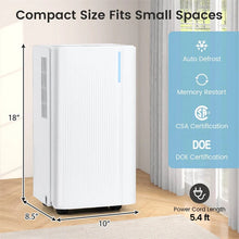 Load image into Gallery viewer, 32 Pint Dehumidifier with 3.3FT Drain Hose, 24H Timer &amp; 3 - Color Indicator, 2000 Sq.Ft Portable Dehumidifier for Basement, Bedroom, Bathroom