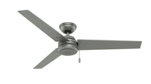 Load image into Gallery viewer, Hunter Cassius 52" Ceiling Fan - Matte Silver