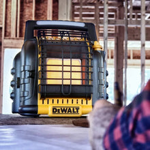 Load image into Gallery viewer, DEWALT DXH12B Portable Heater, Yellow, Ceiling Fan for Home