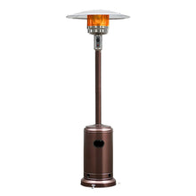 Load image into Gallery viewer, 50,000 BTU Propane Patio Heater, Standing Stainless Steel Outdoor Heater with Wheels, Triple Protection, CSA Certified for Deck &amp; Commercial